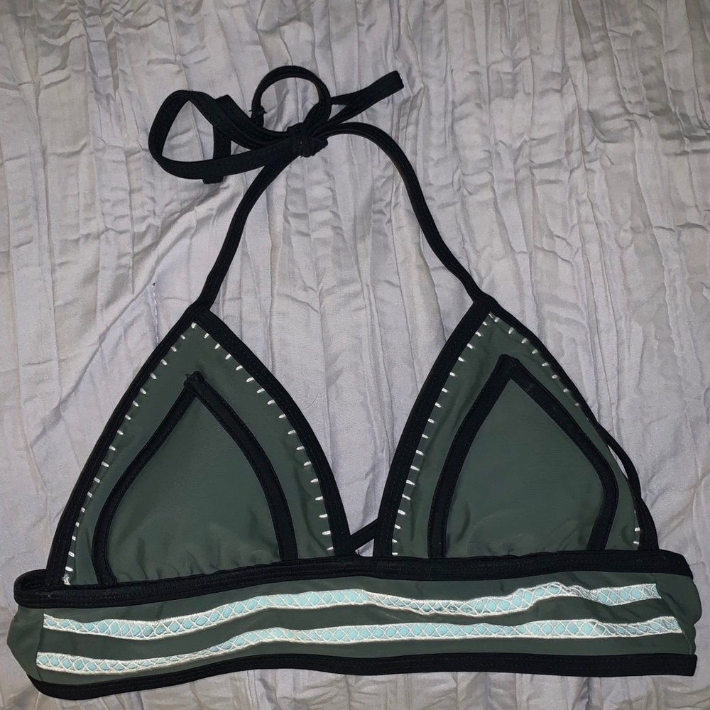 crochet bikini top